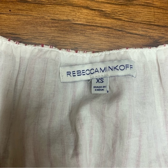 Rebecca Minkoff Melly Striped Bell Sleeve Blouse - Picture 3 of 6